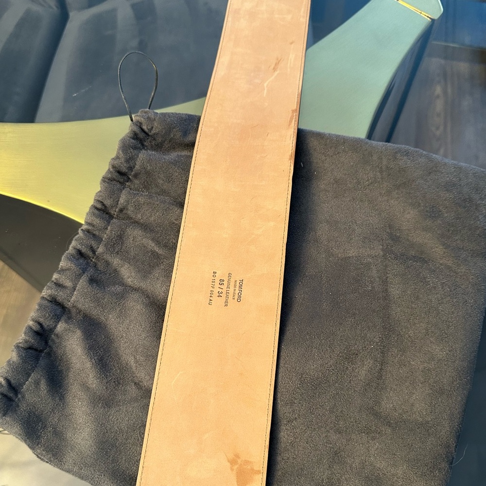 Tom Ford Leather Belt - Picture 6 of 9